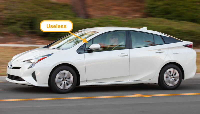 Illustration for article titled Automakers Are Wasting a Great Opportunity With These Useless Fixed Door Windows